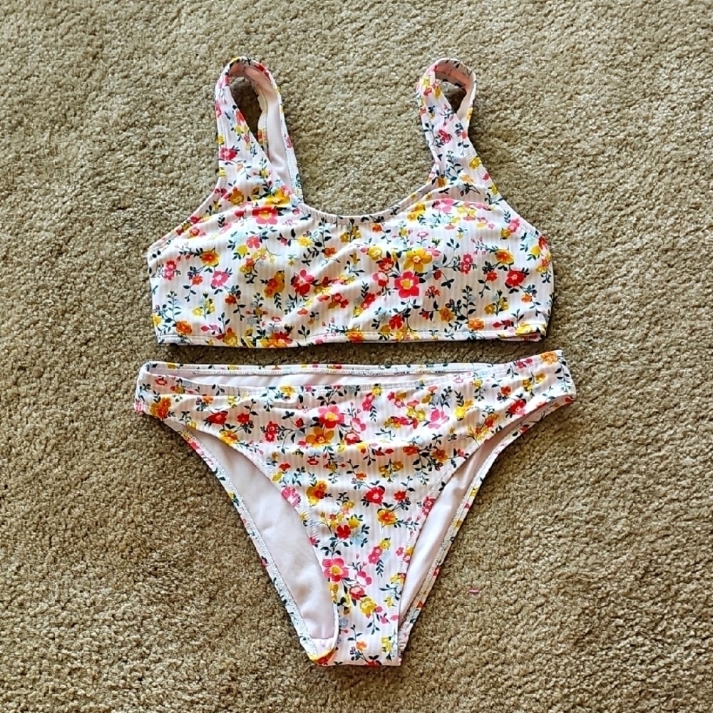 Cabana De Sol Floral Bikini Large